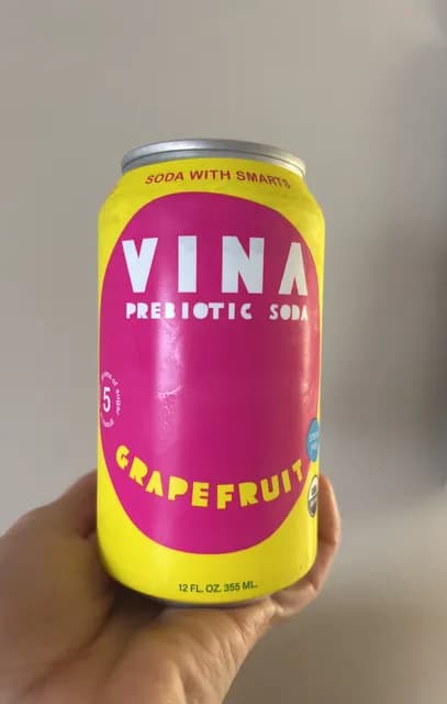 Vina Prebiotic Soda Grapefruit