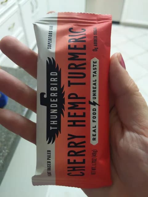 Thunderbird Cherry Hemp Turmeric Superfood Bar