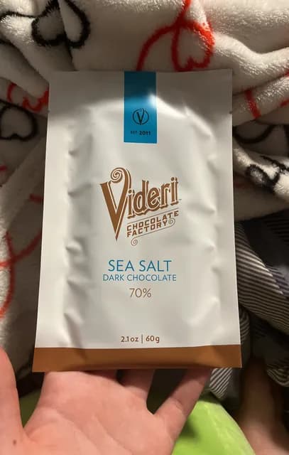 Videri Chocolate Factory 70% Sea Salt Dark Chocolate