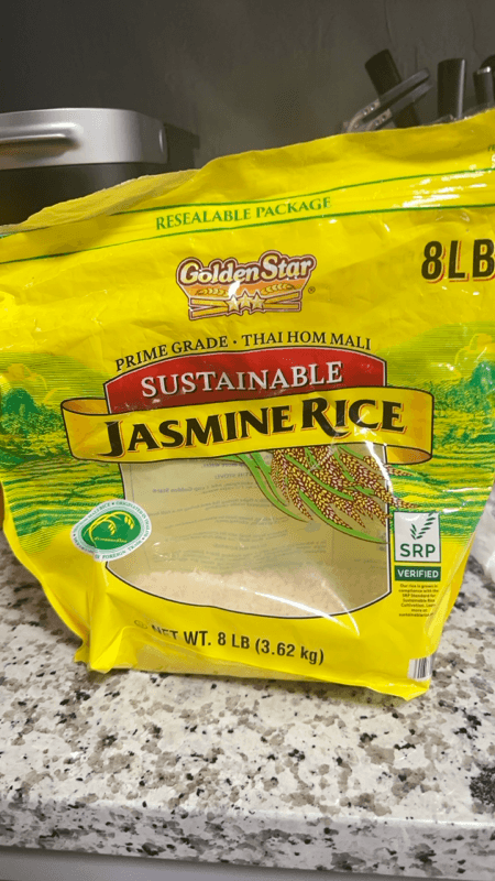 Golden Star Prime Grade Thai Hom Mali Sustainable Jasmine Rice