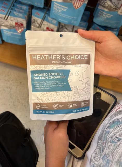Heather'S Choice Meals For Adventuring Smoked Sockeye Salmon Chowder