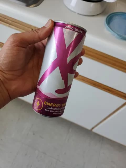 Xs Cranberry-Grape Zero Sugar Energy Drink
