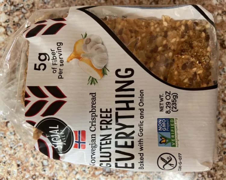 Sigdal Bakeri Norwegian Crispbread Gluten Free Everything