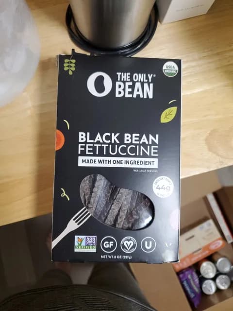 The Only Bean Black Bean Fettuccine