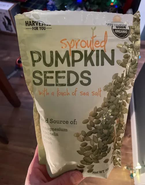 Is it Gluten Free? Hello Delicious! Sprouted Pumpkin Seeds With A Touch Of Sea Salt