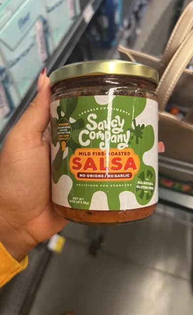 Saucy Company Mild Fire-Roasted Salsa