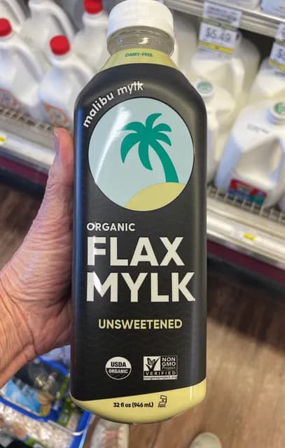 Malibu Mylk Unsweetened Organic Flax Mylk