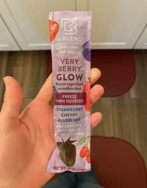 Reblend Very Berry Glow  Superfood Smoothie Shot