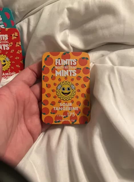 Flintts Mouthwatering Mints Sour Tangerine