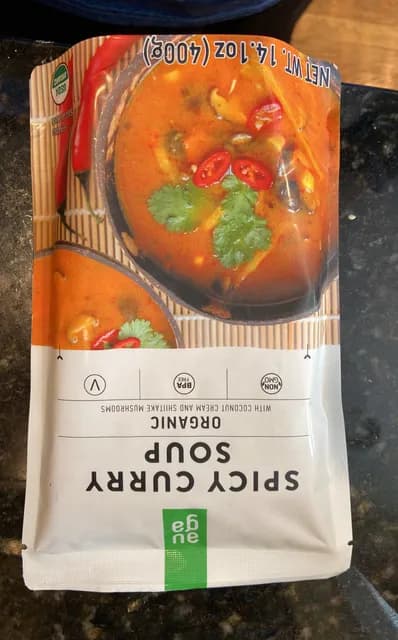 Auga Organic Spicy Curry Soup