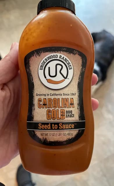 Underwood Ranches Carolina Gold Bbq Sauce