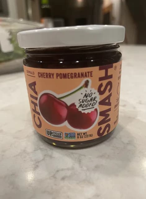 Oswald Chia Smash Cherry Pomegranate Jam