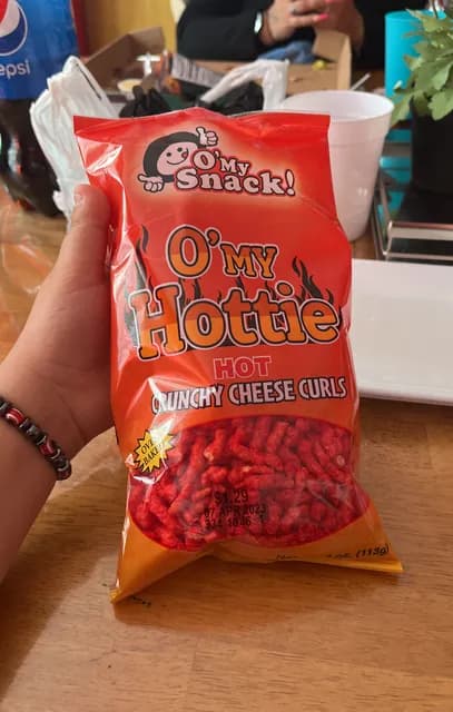 O' My Snack! O' My Hottie Hot Crunchy Cheese Curls