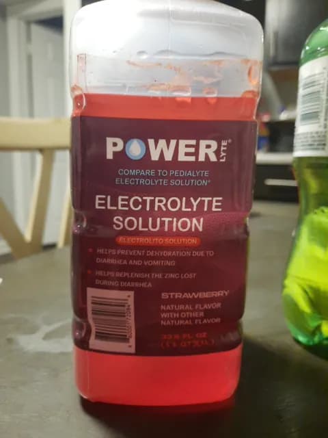 Powerlyte Strawberry Electrolyte Solution