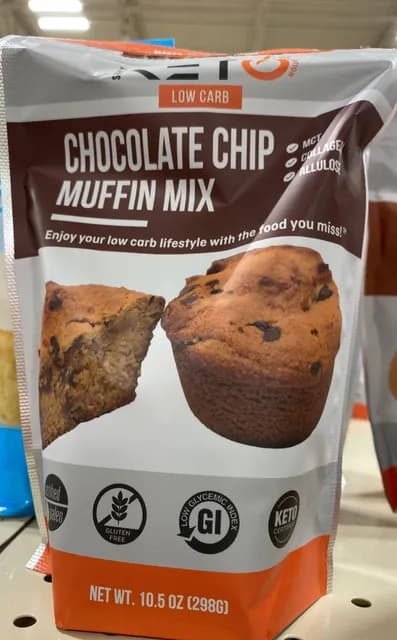 Simply Keto Nutrition Chocolate Chip Muffin Mix