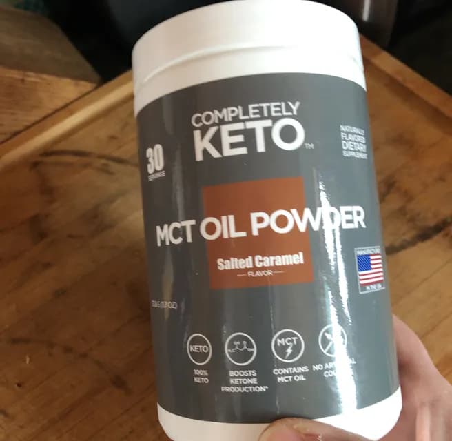 Completely Keto Salted Caramel Mct Oil Powder