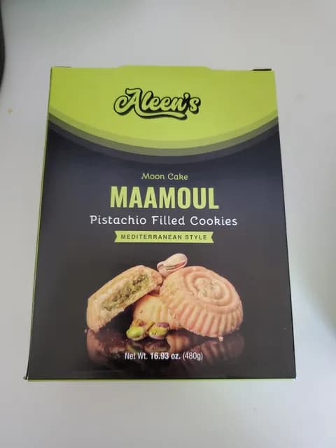 Aleen'S Moon Cake Maamoul Pistachio Filled Cookies Mediterranean Style