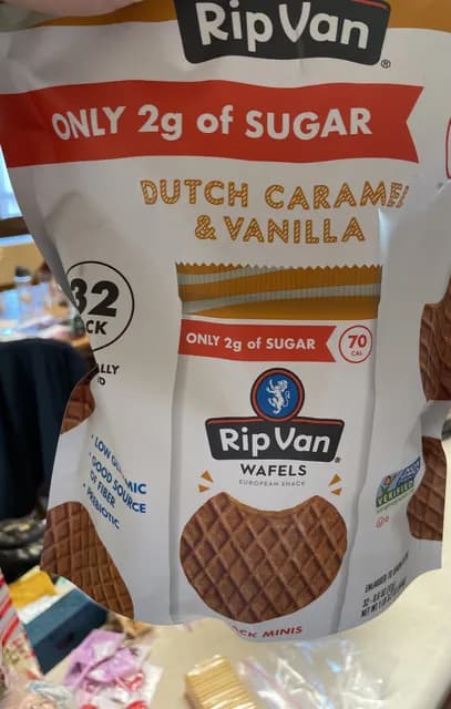 Is it Peanut Free? Rip Van Dutch Caramel & Vanilla Wafels