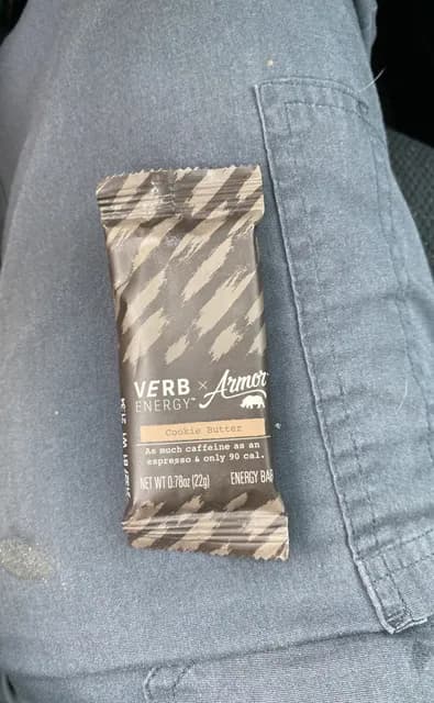 Verb Energy X Armor Cookie Butter Energy Bar