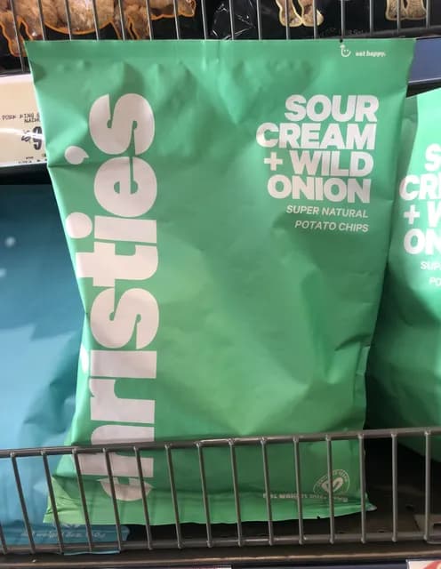 Christie'S Sour Cream + Wild Onion Potato Chips