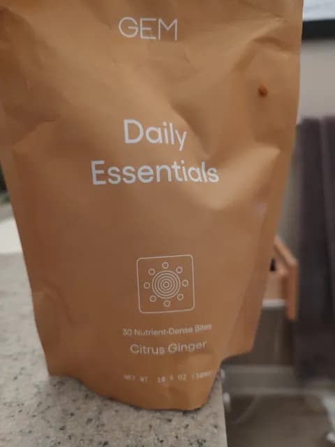 Gem Daily Essentials Citrus Ginger