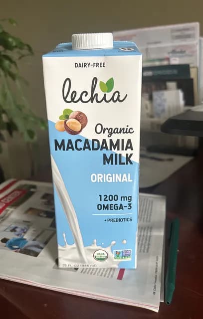 Lechia Organic Macadamia Milk Original