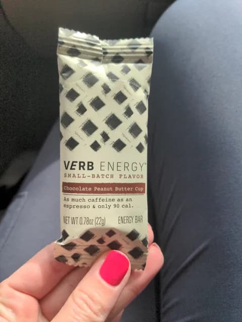 Verb Energy Chocolate Peanut Butter Cup Energy Bar