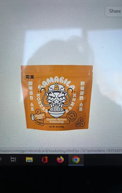 Samabila Korean Ramen Instant Ramen Seasoning