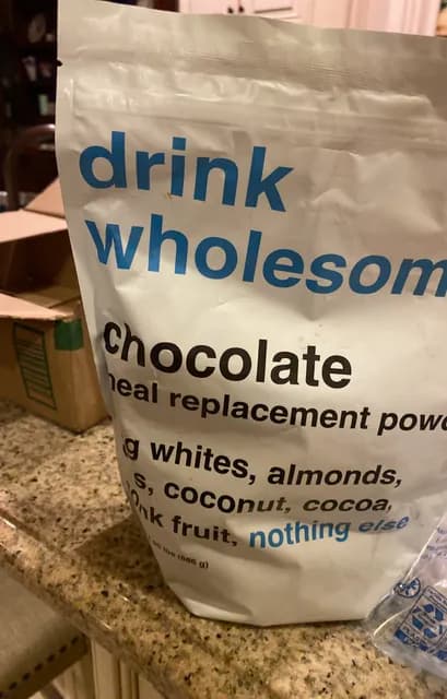 Drink Wholesome Chocolate Meal Replacement Powder