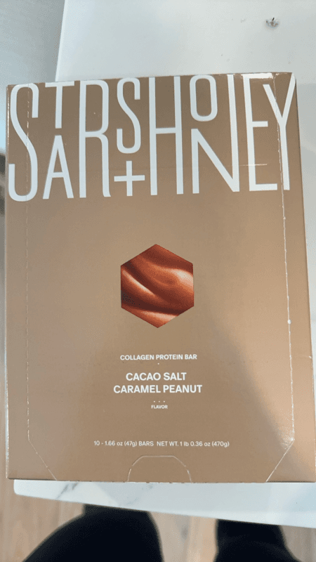 Stars + Honey Collagen Protein Bar Dark Chocolate Coconut