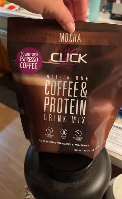 Click All-In-One Coffee & Protein Drink Mix