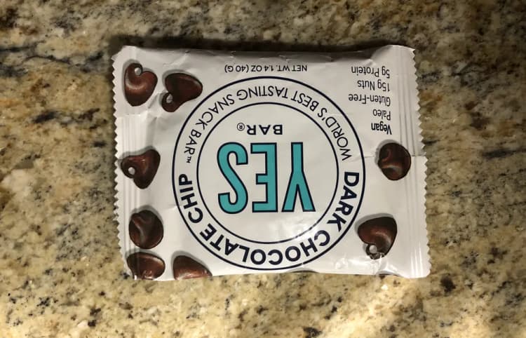 Yes Bar Dark Chocolate Chip