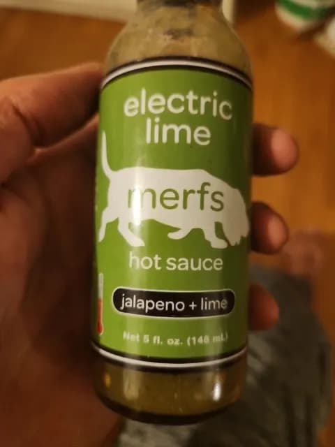 Merfs Electric Lime Hot Sauce