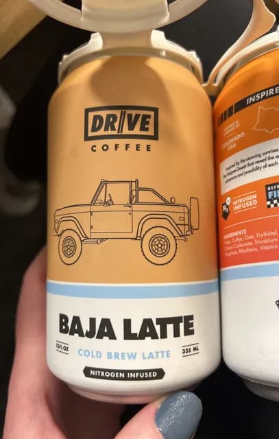 Drive Coffee Baja Cold Brew Latte