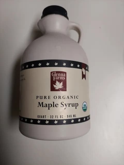 Glenna Farms Pure Organic Maple Syrup