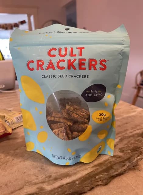 Cult Crackers Classic Seed Crackers