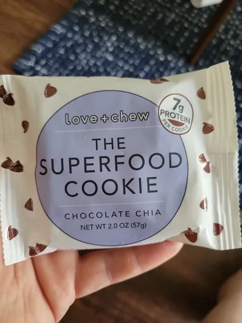 Love + Chew The Superfood Cookie Chocolate Chia