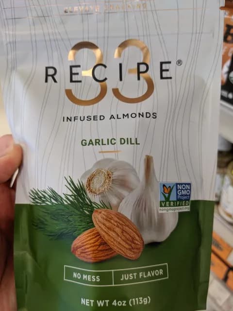 Recipe 33 Infused Almonds Garlic Dill
