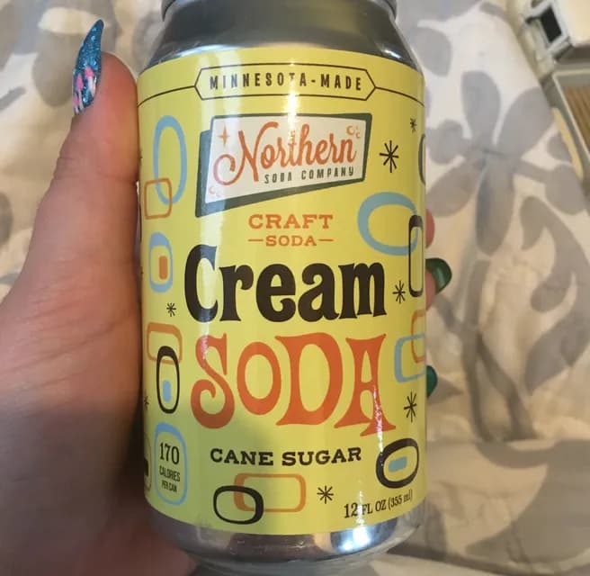 Northern Soda Company Craft Cream Soda Cane Sugar