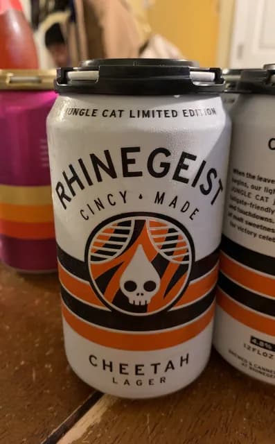 Rhinegeist Jungle Cat Limited Edition Cheetah Lager