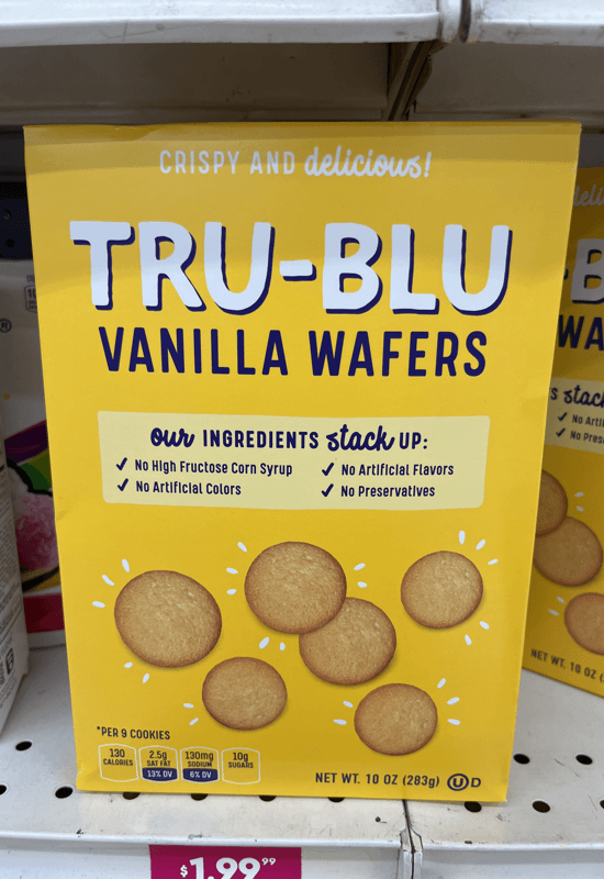 Tru-Blu Vanilla Wafers