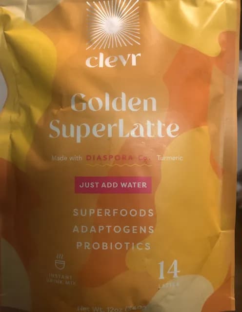 Clevr Golden Superlatte Instant Drink Mix