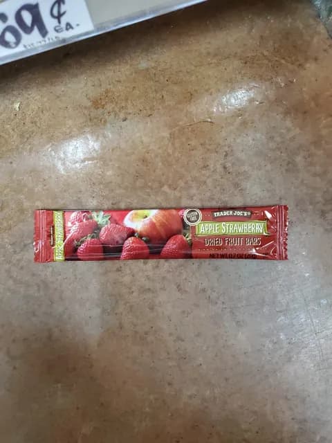 Trader Joe'S Apple Strawberry Dried Fruit Bars