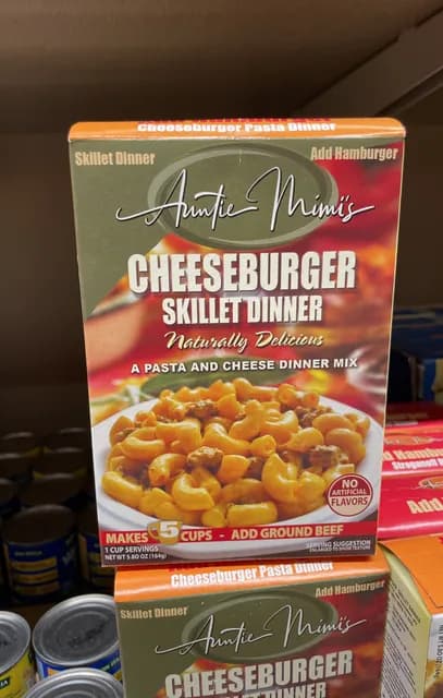 Auntie Mimi'S Cheeseburger Skillet Dinner