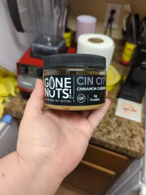 Gone Nuts Co Cin City Cinnamon Cashew Butter