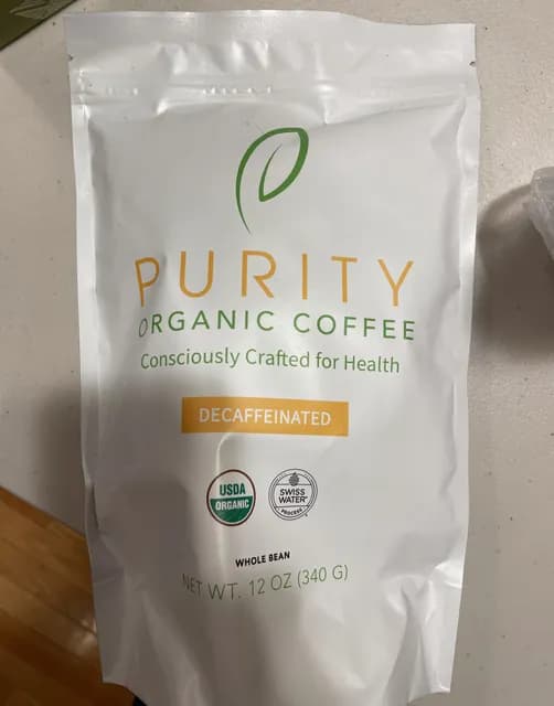 Purity Organic Coffee Decaffeinated
