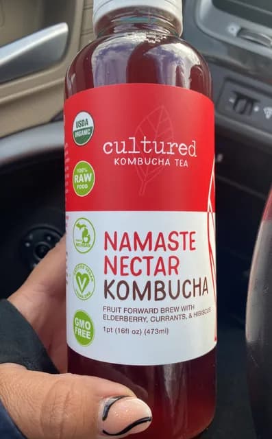Cultured Namaste Nectar Kombucha Tea