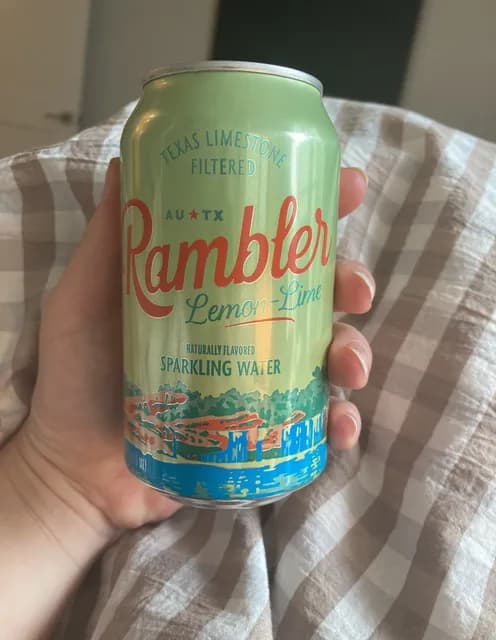 Autx Rambler Lemon-Lime Sparkling Water