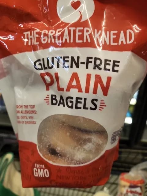 The Greater Knead Gluten-Free Plain Bagels