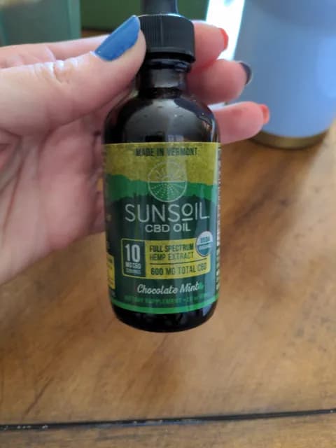 Sunsoil Chocolate Mint Cbd Oil